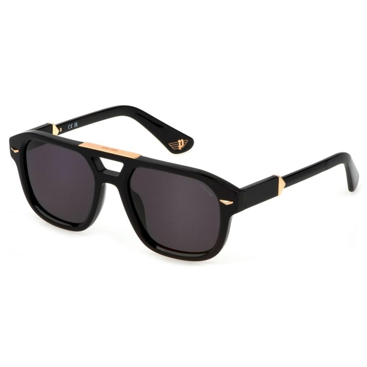 Police Men's Sunglasses Police Monument 1 Spll19 Black
