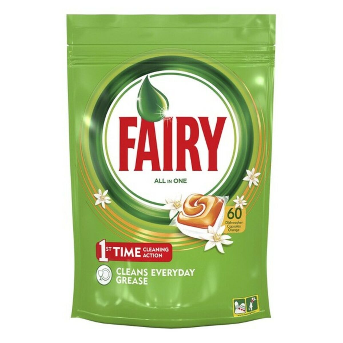 Fairy Dishwasher Lozenges All In One Fairy (60 Uds)