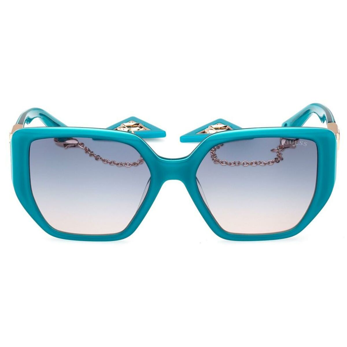 Guess Ladies' Sunglasses Guess W Turquoise Ø 55 Mm