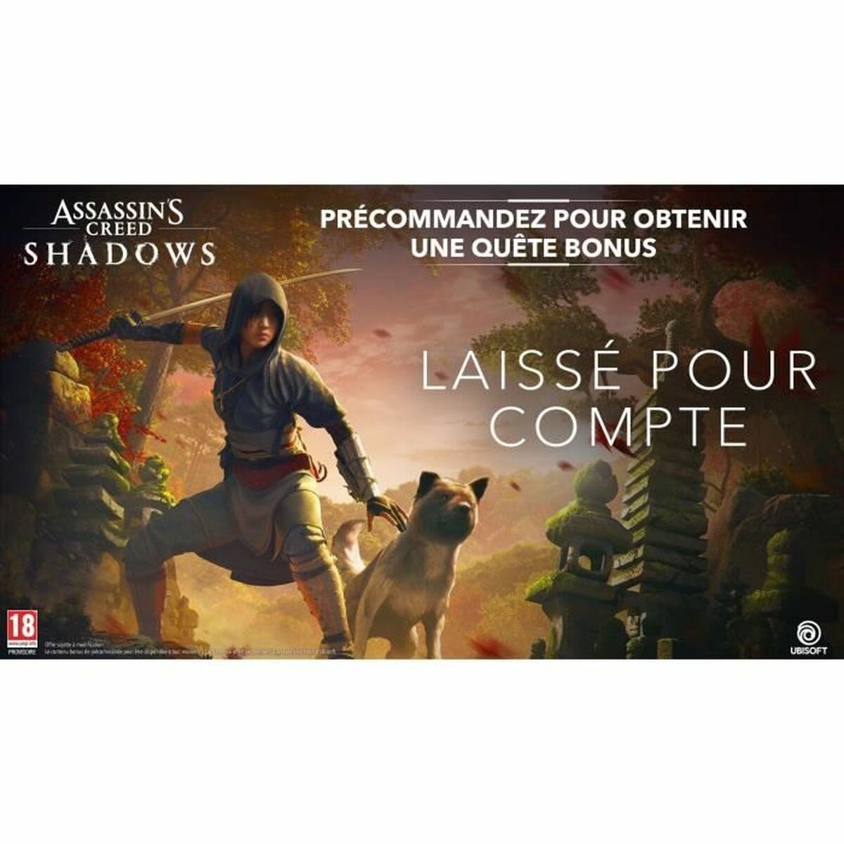 Ubisoft Playstation 5 Video Game Ubisoft Shadows