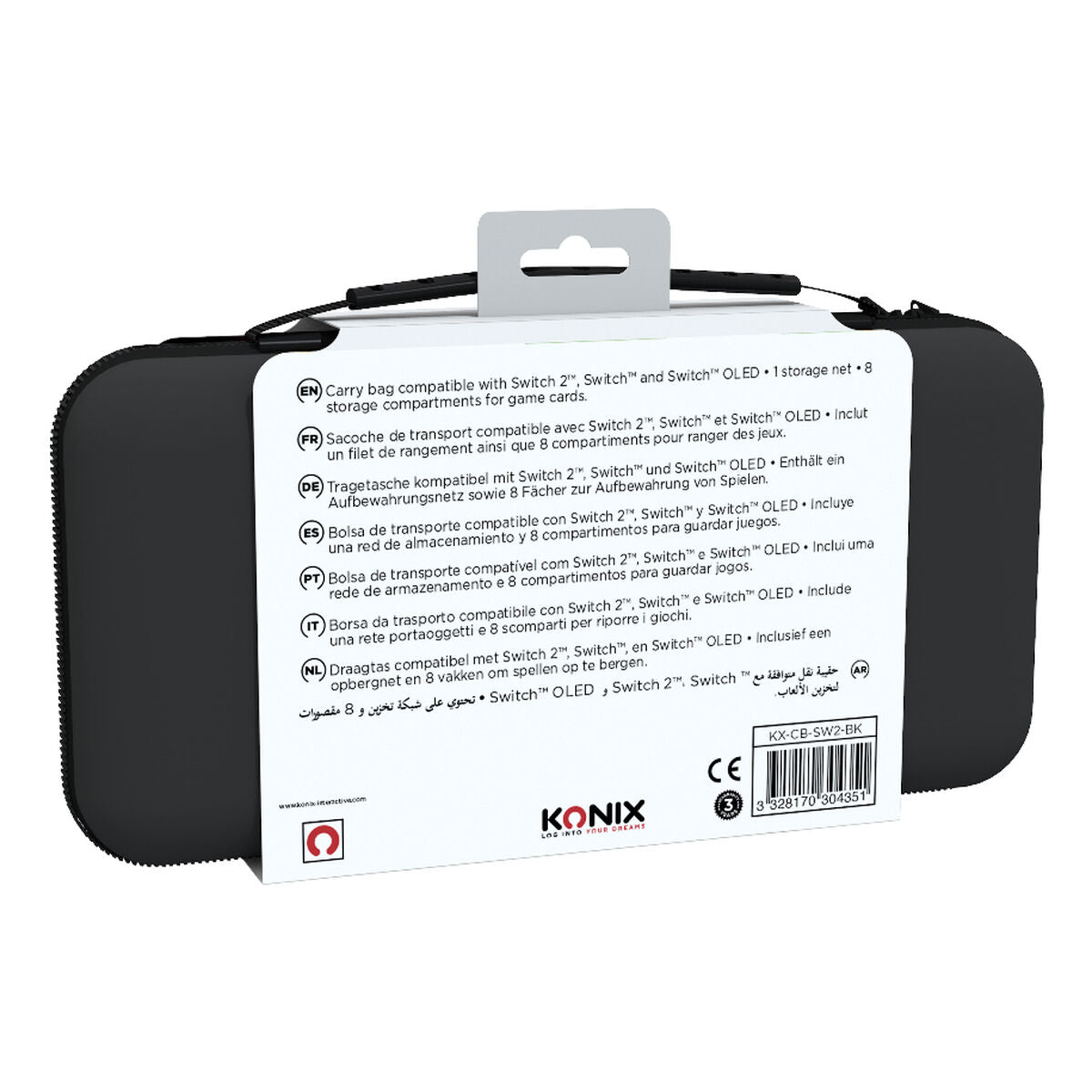 Konix Case For Nintendo Switch 2 Konix