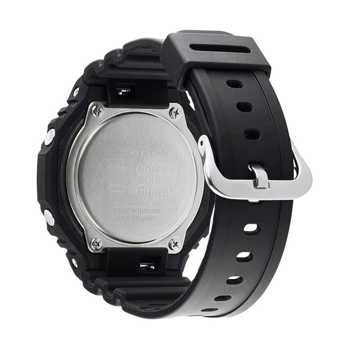 Casio G-Shock Men's Watch Casio G-Shock Oak - Neon Orange Index Black (Ø 45 Mm)