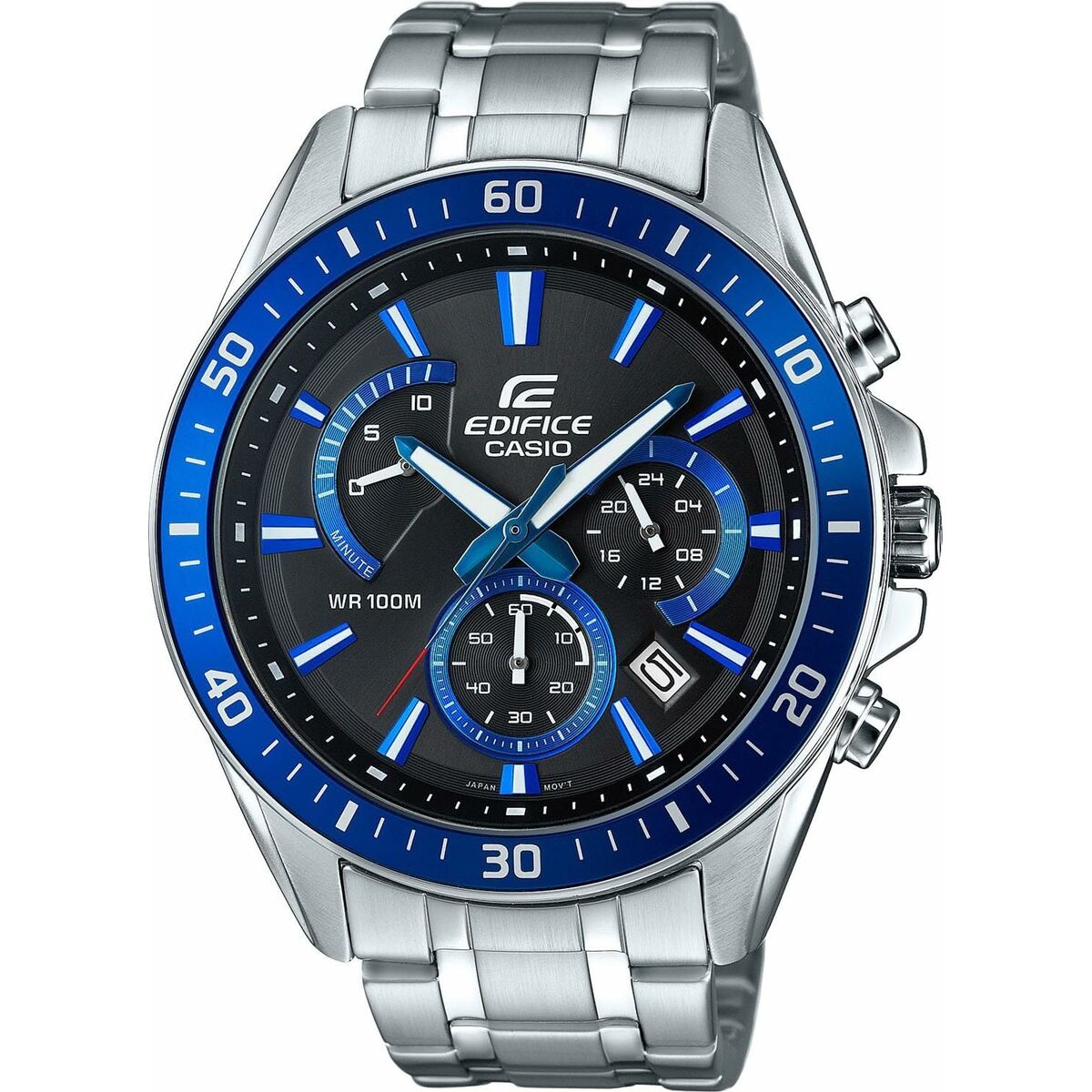 Casio Men's Watch Casio Efr-552D-2Avuef Silver (Ø 47 Mm)