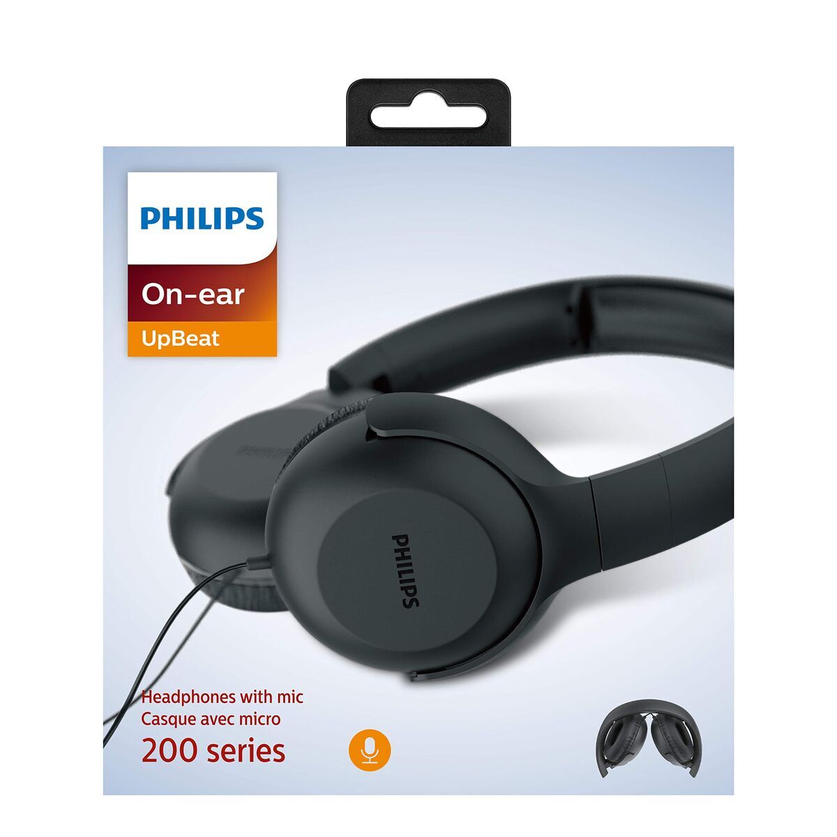 Philips Headphones With Headband Philips Tpv Uh 201 Bk Black