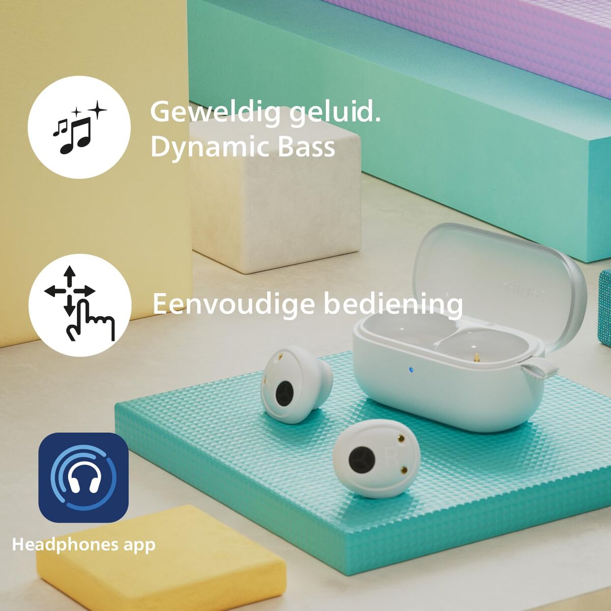 Philips Headphones Philips Tat2149Wt White