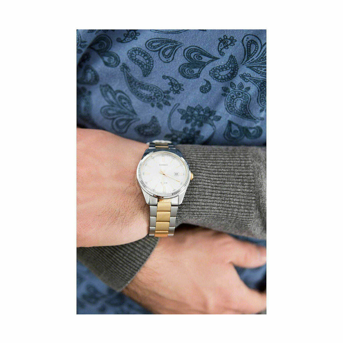 Casio Men's Watch Casio Mtp-1302Psg-7Avef