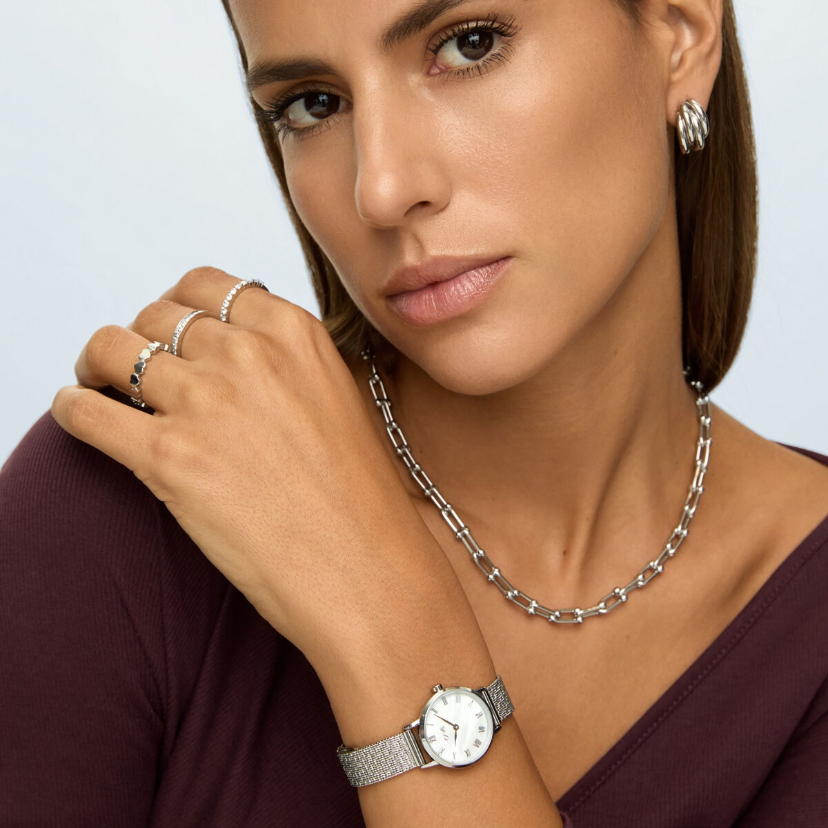 One Ladies' Watch One Ol9738Ss42L