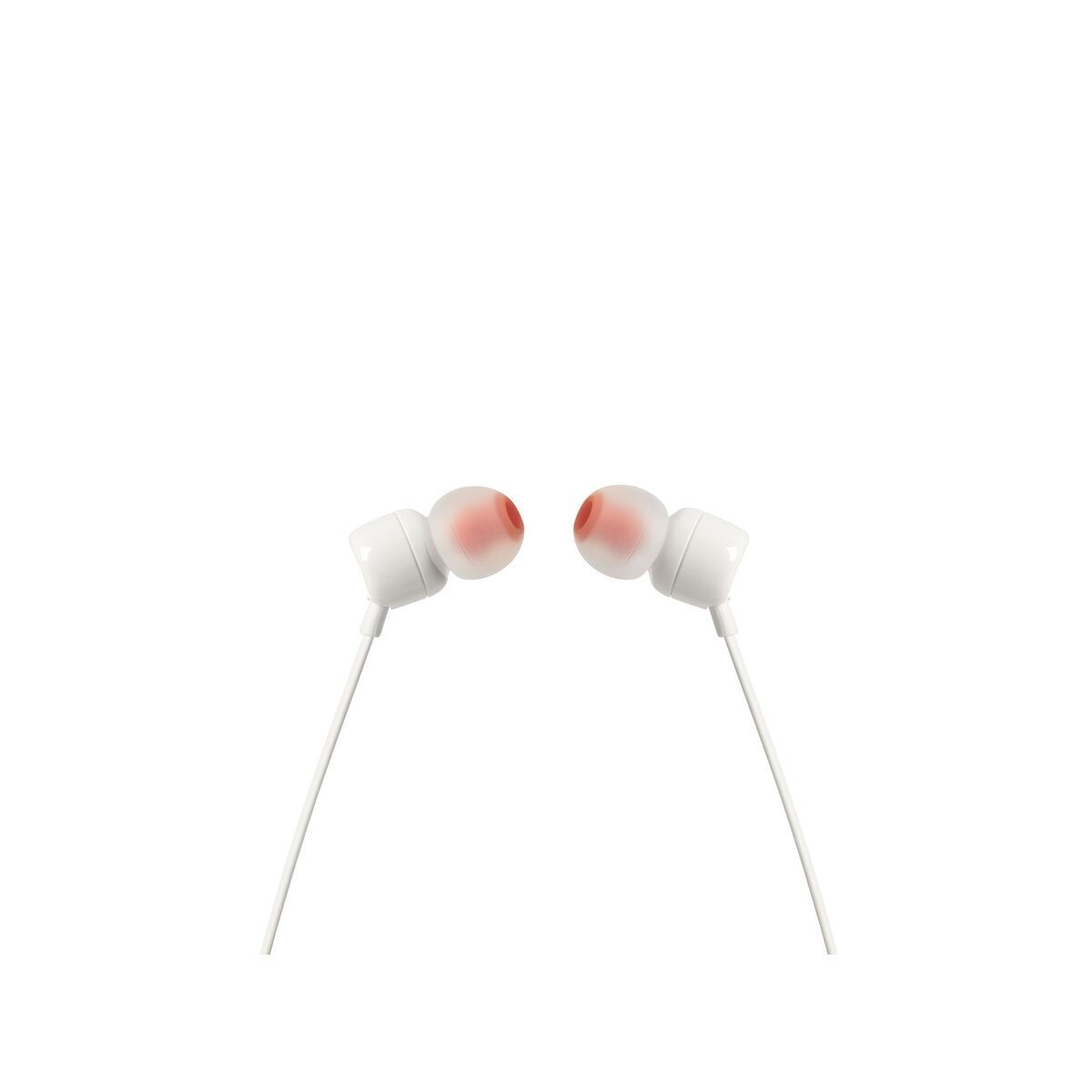 Jbl Headphones With Microphone Jbl T110 White