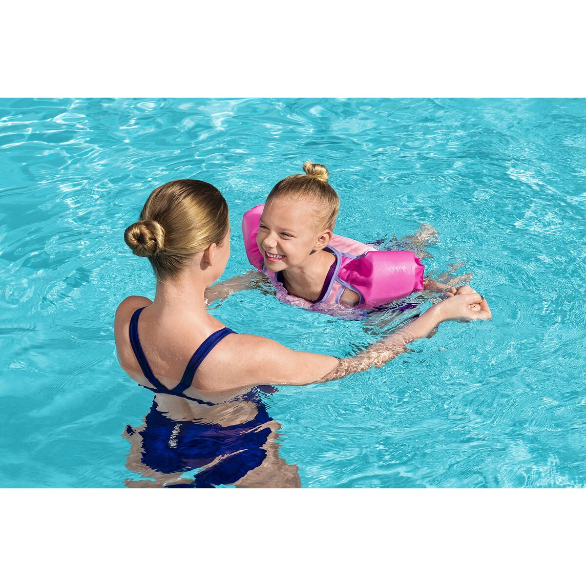 Swimming Goggles Bestway Pink M/L 19-30 kg