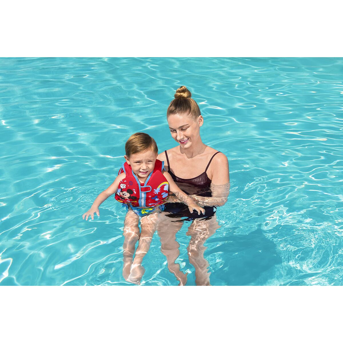 Swimming Goggles Bestway Red S/M 11-19 kg