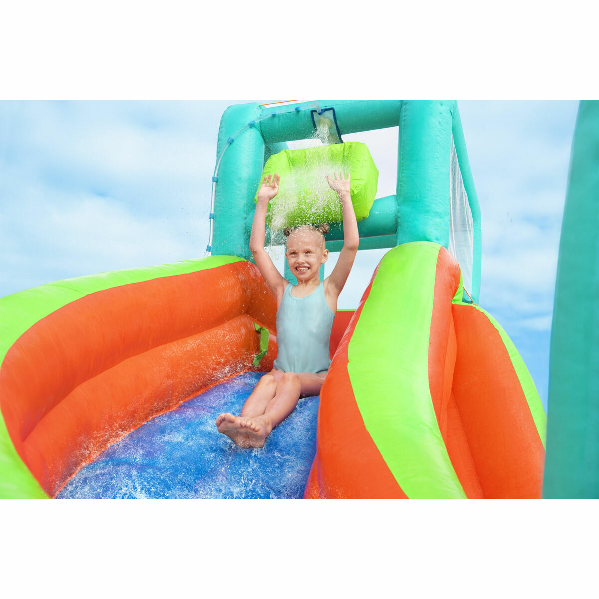 Bestway Inflatable Water Park Pool 365X320X240 Cm + 5 Years Garden 53408