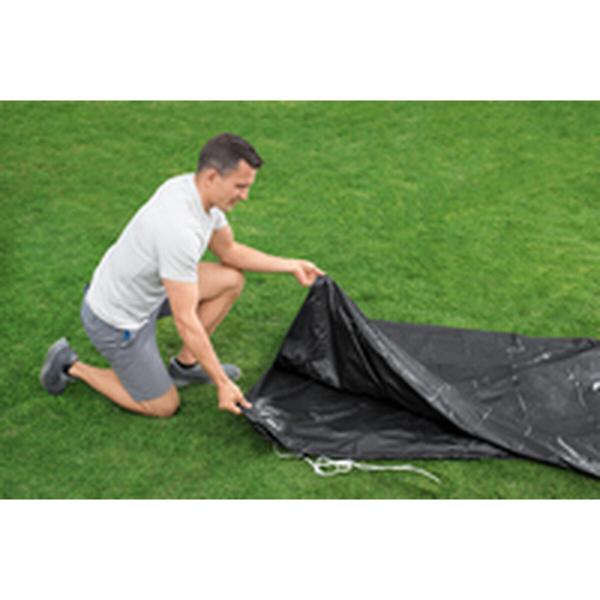 Bestway Swimming Pool Cover Bestway Black Ø 427 Cm
