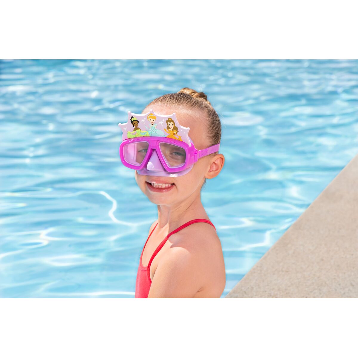 Swimming Goggles Bestway Blue Purple