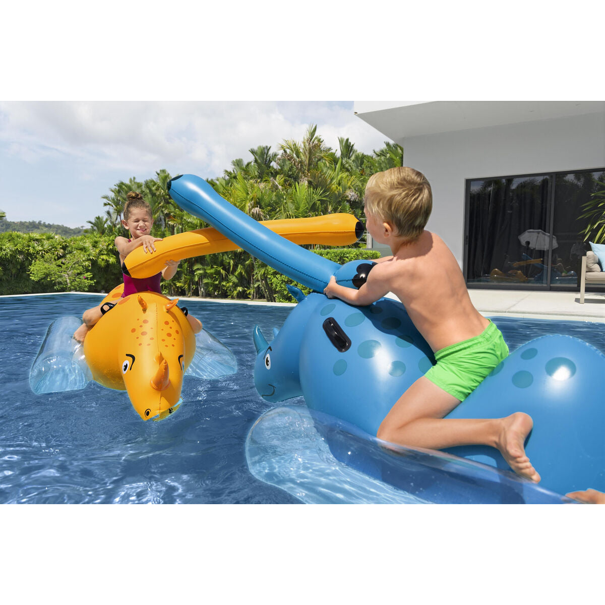 Bestway Inflatable Game Rhinoceros Fight 153X77 Cm +3 Years Pool 41522