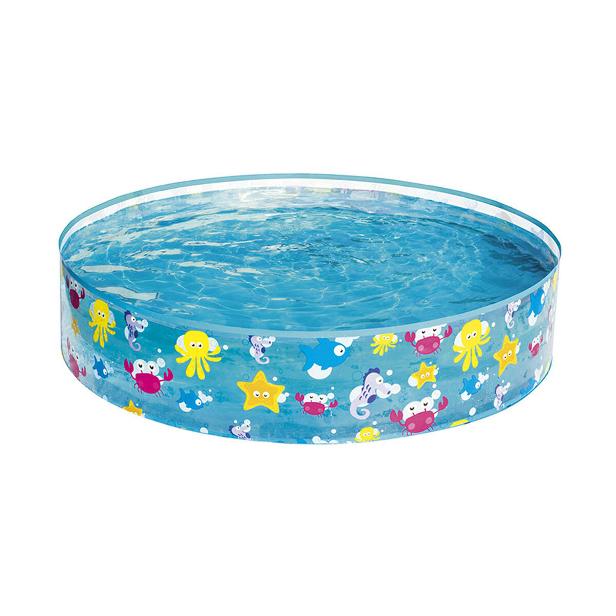 Bestway Inflatable Paddling Pool For Children Bestway 25 X 121 X 121 Cm 122 X 122 X 25 Cm