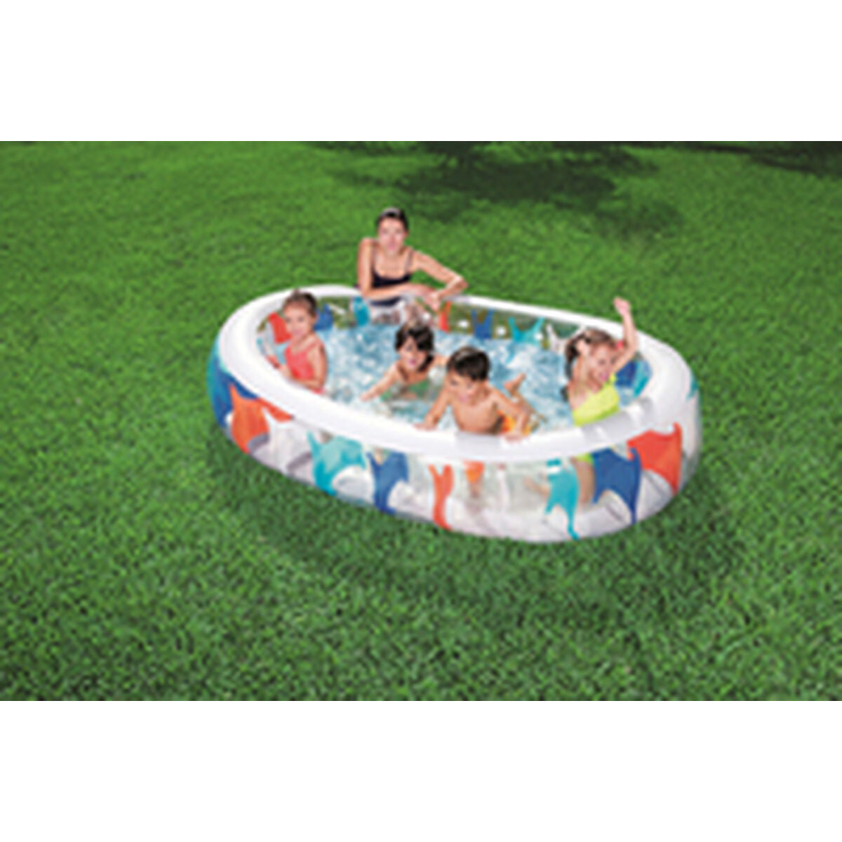 Bestway Inflatable Pool Bestway Multicolour 229 X 152 X 51 Cm