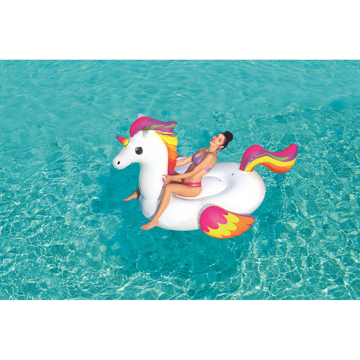 Bestway Inflatable Pool Figure Bestway 164 X 224 Cm Unicorn