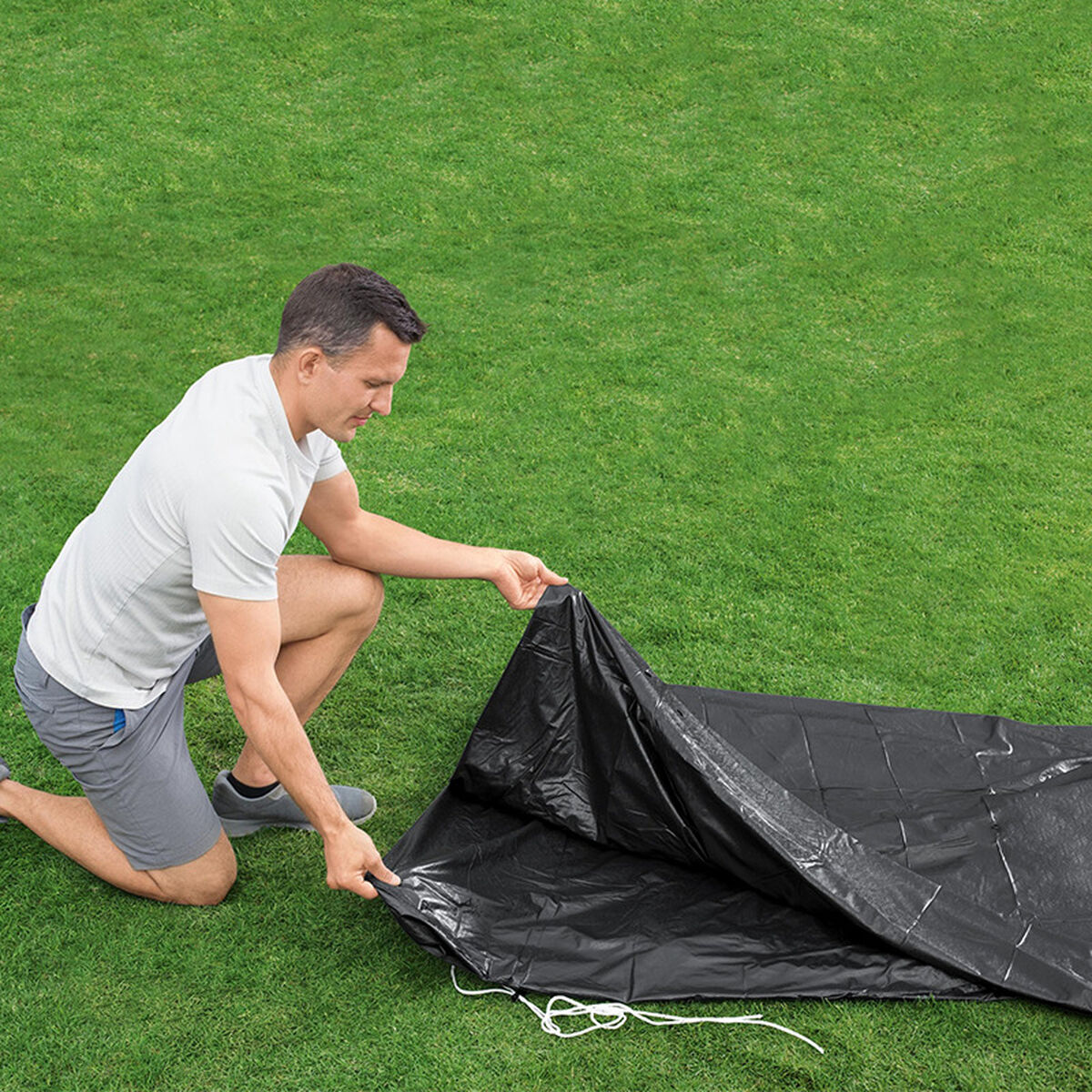 Bestway Swimming Pool Cover Bestway Black Ø 305 Cm (1 Unit)