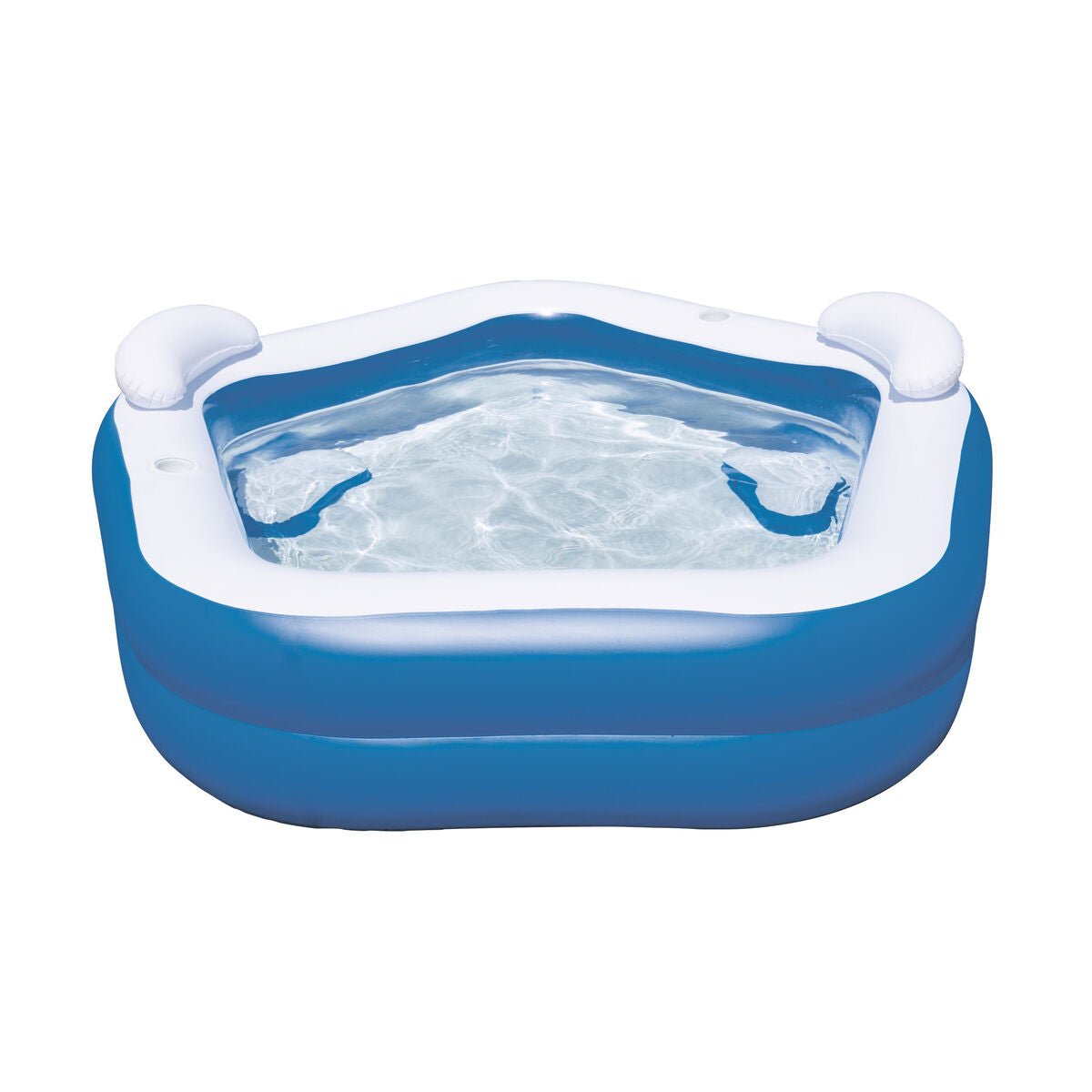 Bestway Inflatable Paddling Pool For Children Bestway Multicolour 213 X 206 X 69 Cm