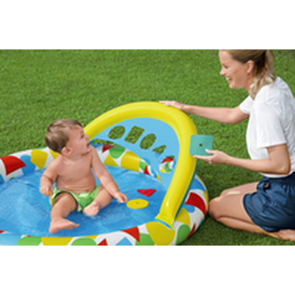 Bestway Inflatable Paddling Pool For Children Bestway 120 X 117 X 46 Cm 45 L