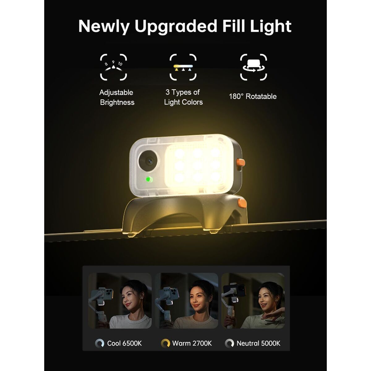 Hohem Camera Stabiliser For Smartphone Hohem Hpg-V3 Blk