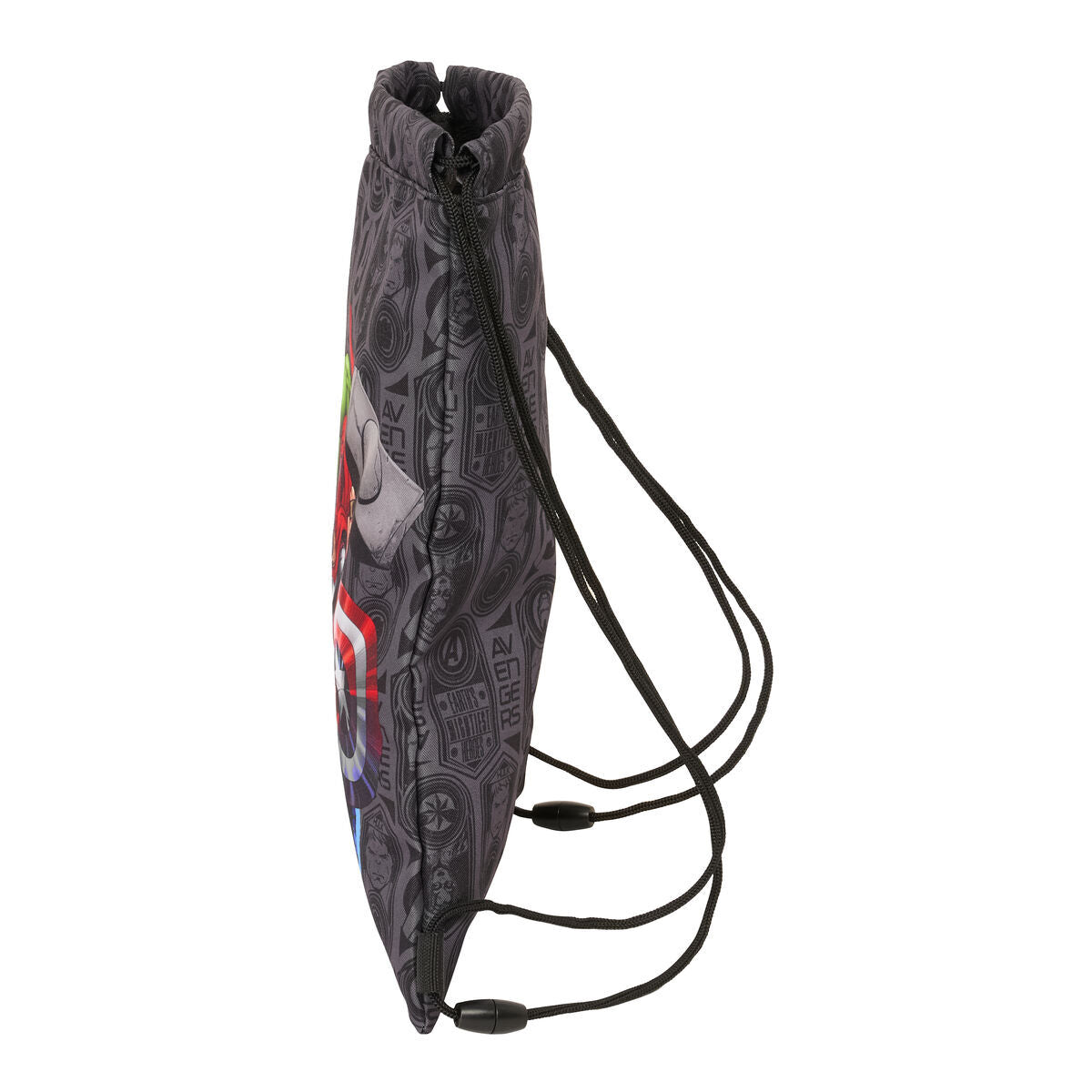 Backpack with Strings The Avengers Vendetta Black 26 x 34 x 1 cm