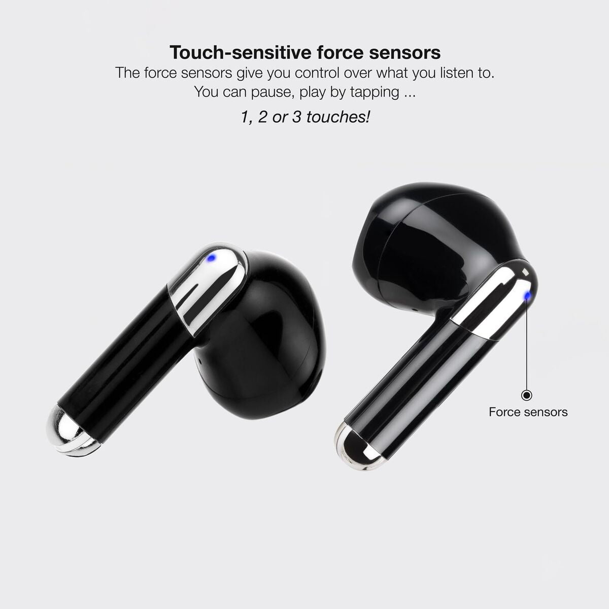 Tooq Headphones With Microphone Tooq Onyx