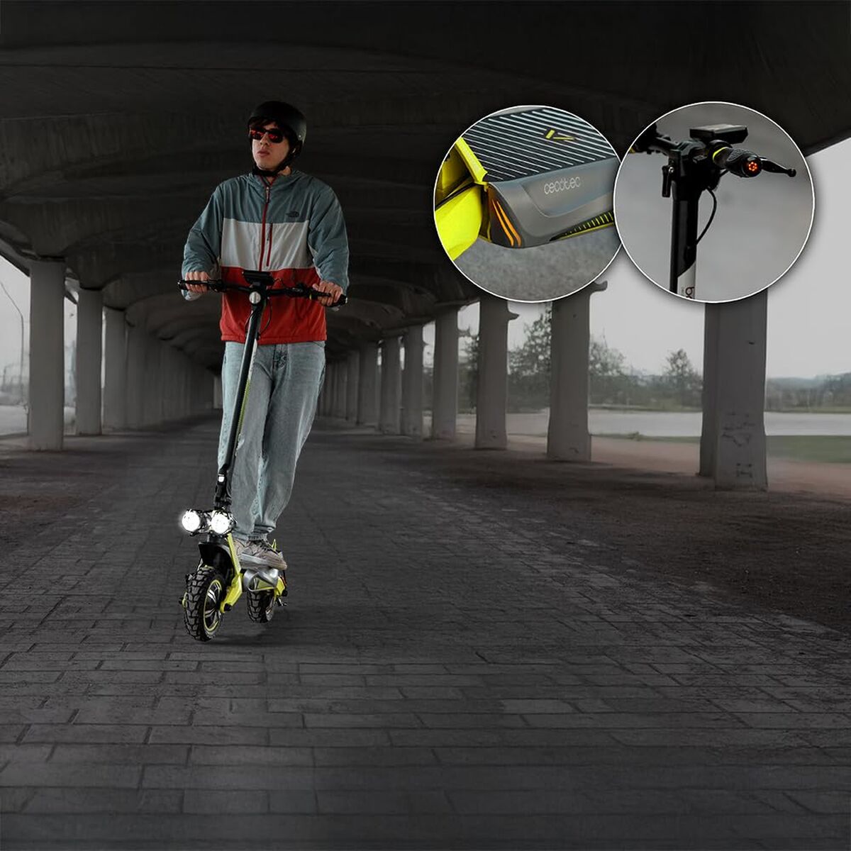 Cecotec Electric Scooter Cecotec Bongo V55 2X2 Connected 1600 W Black 25 Km/H