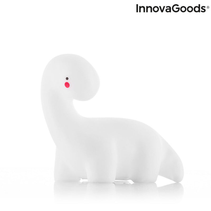Dinosaur Multicolour LED Lamp Lightosaurus InnovaGoods IG815318 White Stick (Refurbished A)