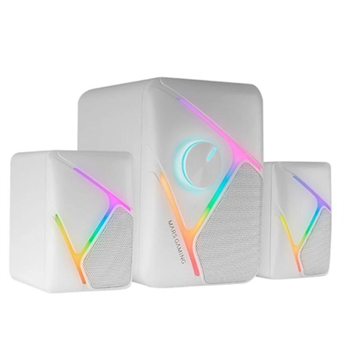 Mars Gaming Pc Speakers Mars Gaming Msh21W White 4 W