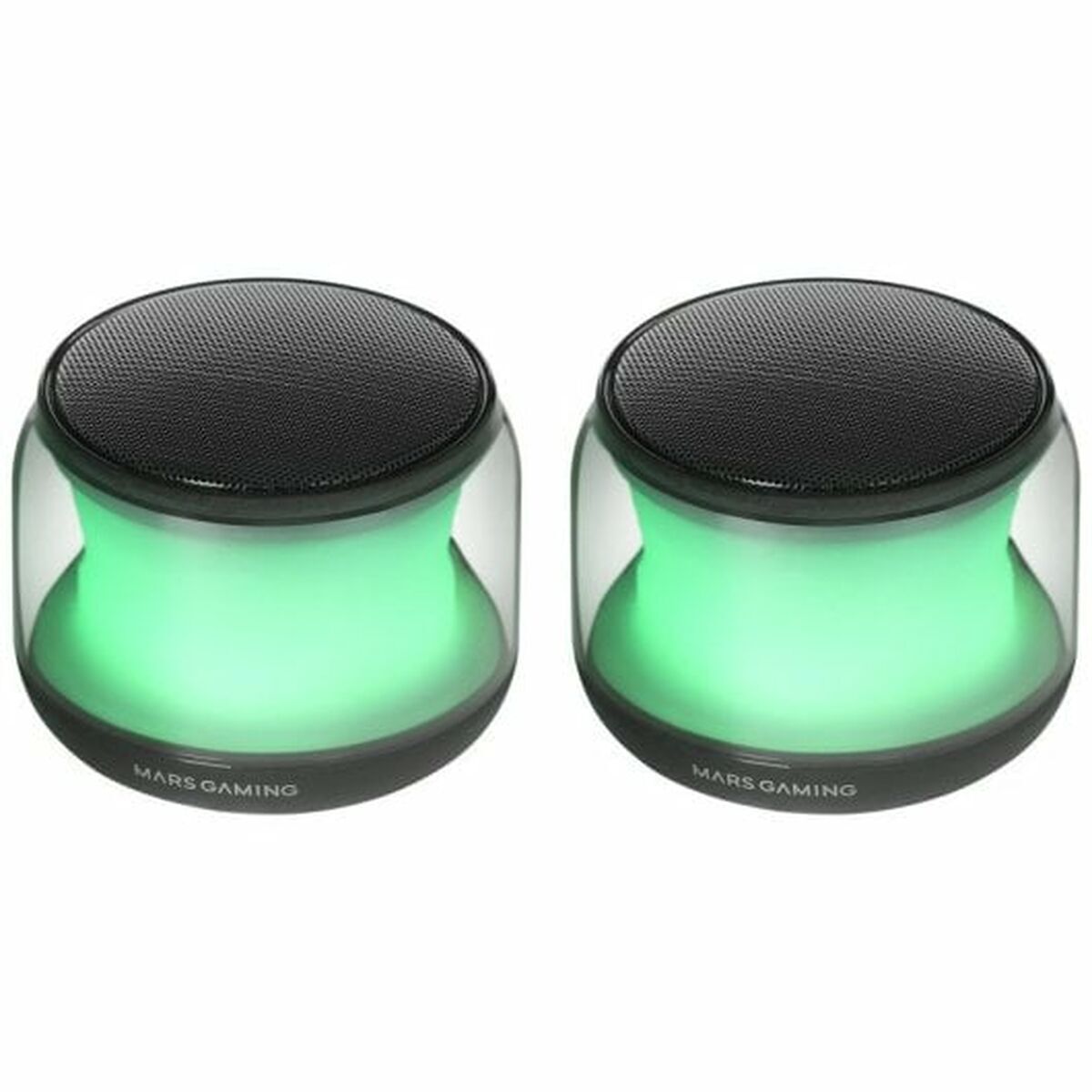 Mars Gaming Portable Bluetooth Speakers Mars Gaming Msaura Black 15 W 4 W