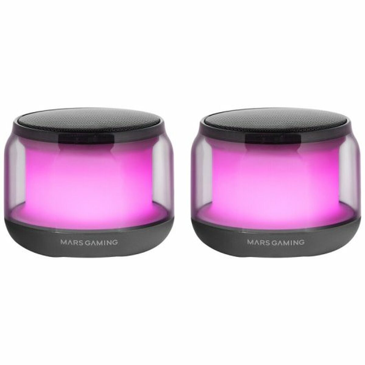 Mars Gaming Portable Bluetooth Speakers Mars Gaming Msaura Black 15 W 4 W