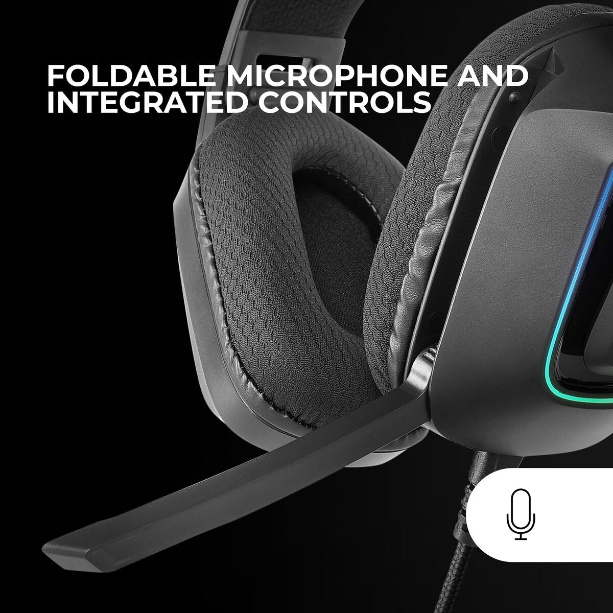 Mars Gaming Headphones Mars Gaming Mhstrike Black Multicolour