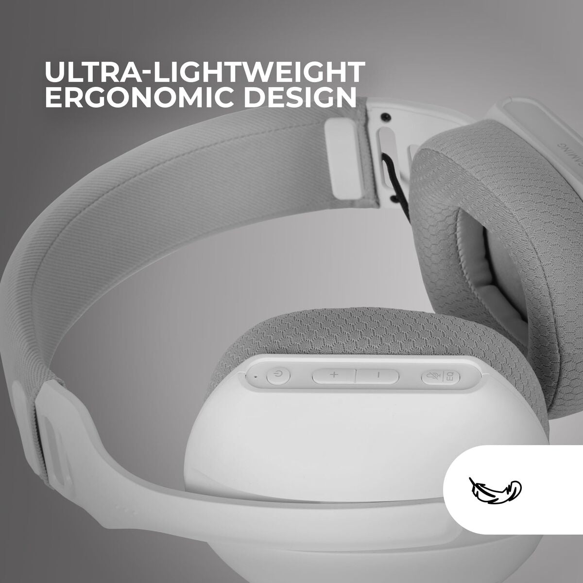 Mars Gaming Headphones Mars Gaming Mhwprow White Multicolour