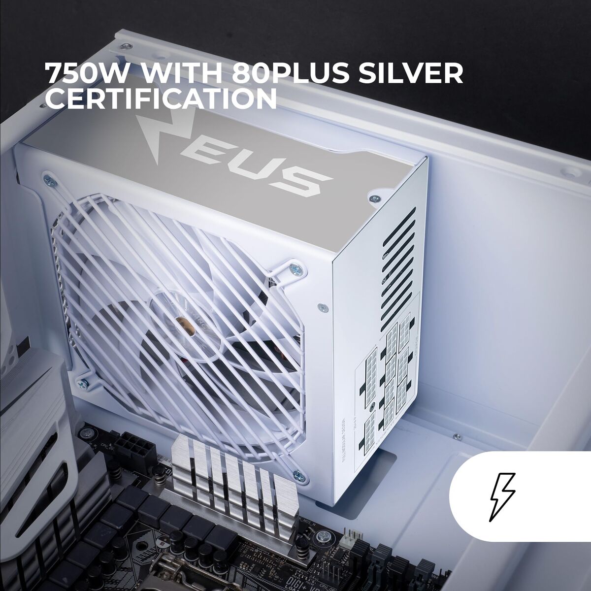 Mars Gaming Power Supply Mars Gaming Mpze750Sim Atx 750 W 6 W 110 W 80 Plus Silver (Refurbished A)