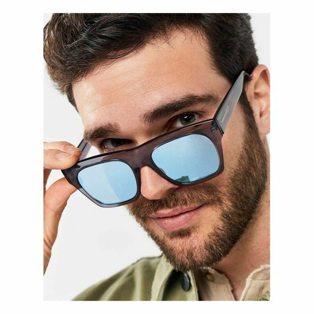 Hawkers Unisex Sunglasses Hawkers Narciso Blue Black Ø 53 Mm
