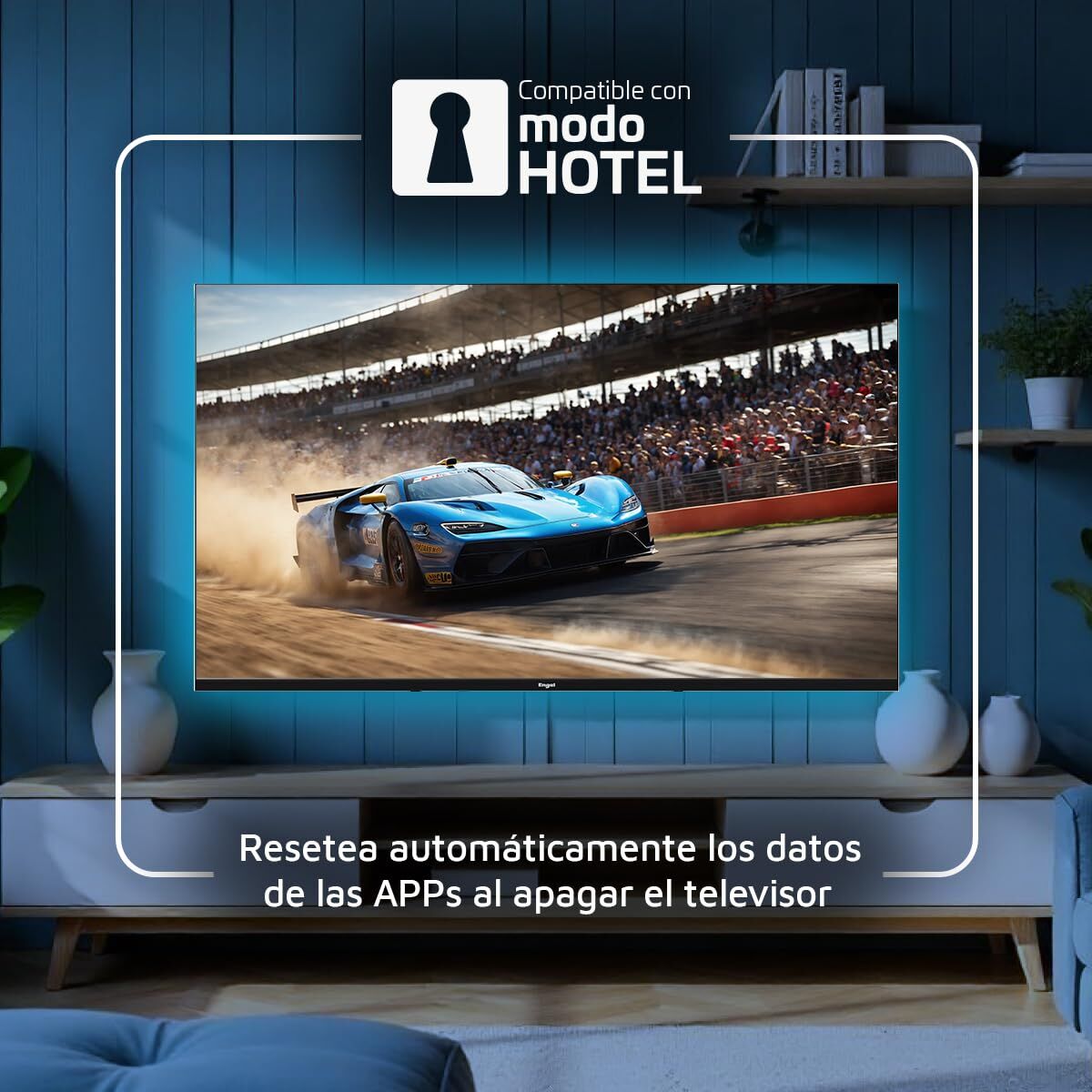 Engel Smart Tv Engel Le4086Sm     40 40" Full Hd Led Pvr Dvb-T2