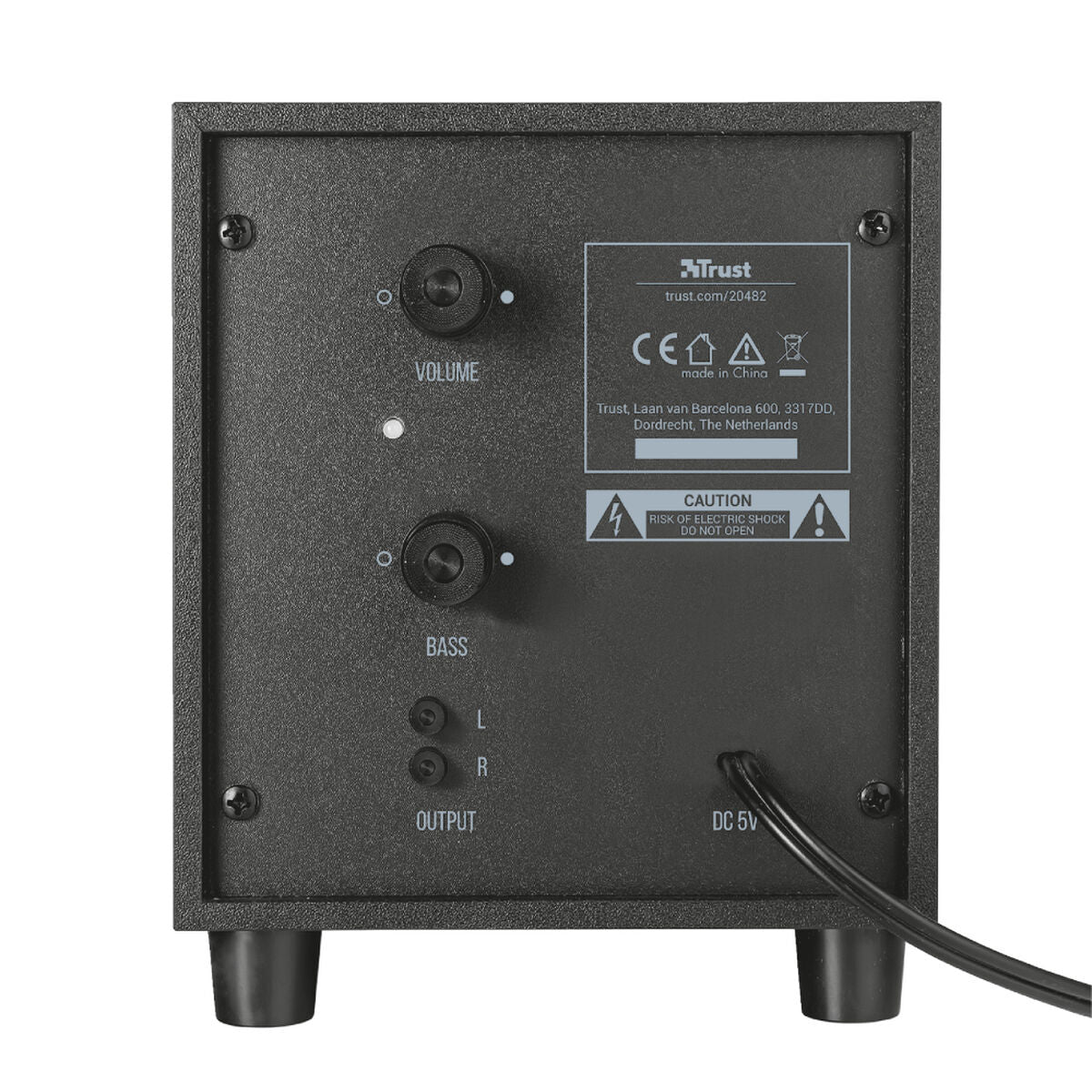 Trust Pc Speakers Trust Avora 2.1 Black