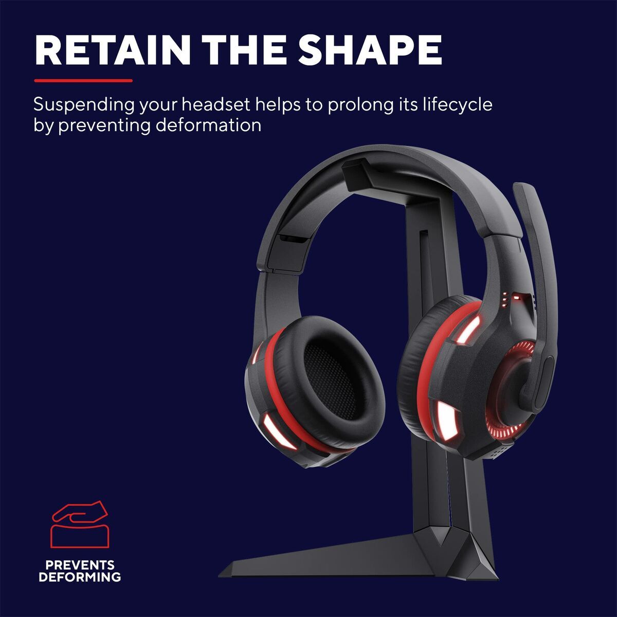 Trust Gaming Headphones Support Trust Gxt 260 Cendor Black