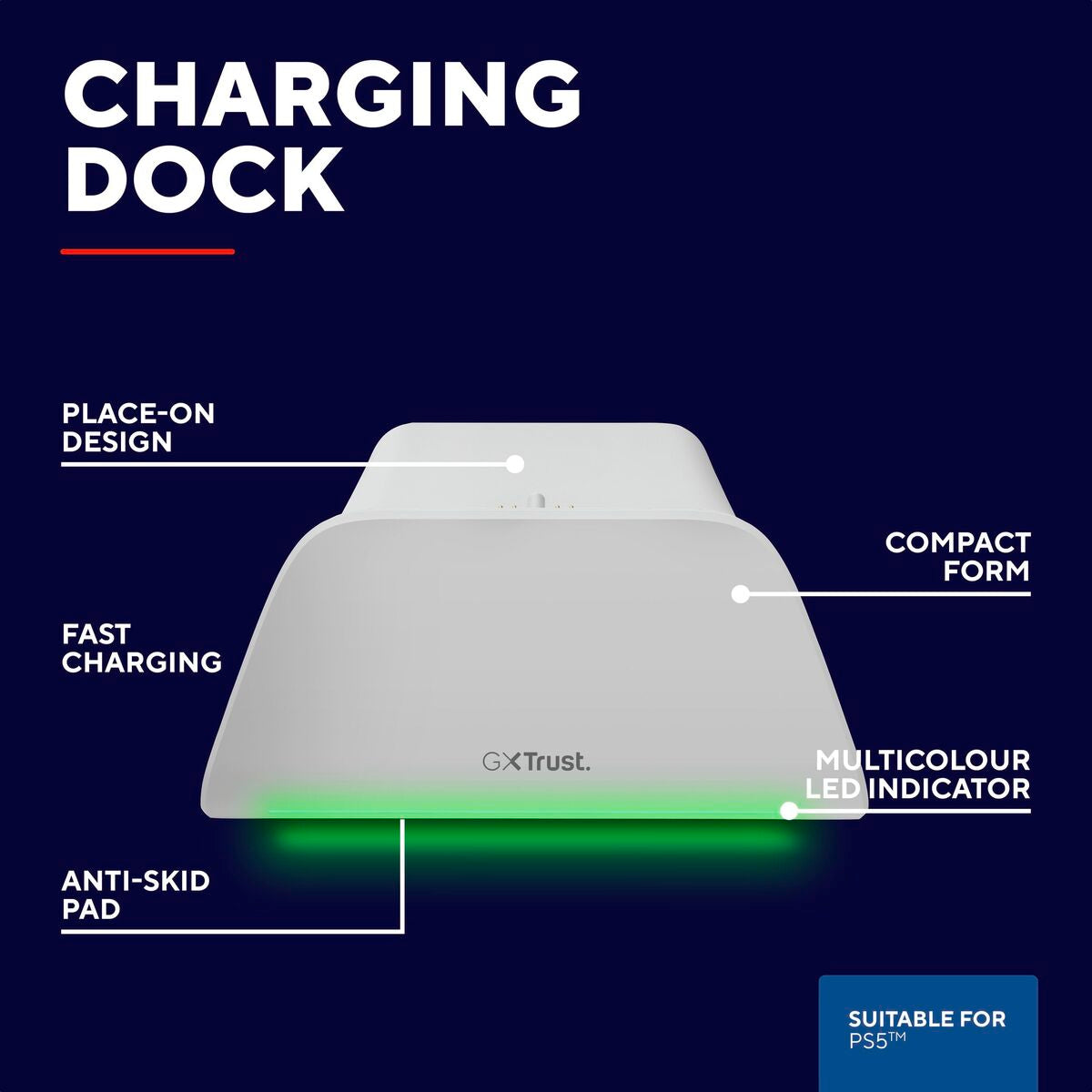 Trust Headphones Trust Gxt 255 White